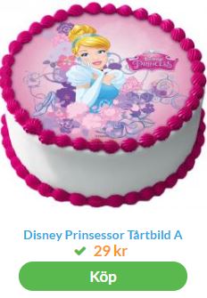 disney prinsessa tårtbild 1
